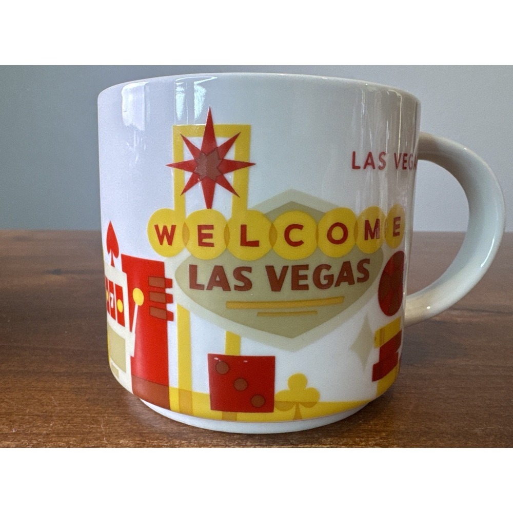 Starbucks Las Vegas Coffee Cup, You Are Here Series Collection 2015, 14oz Mug